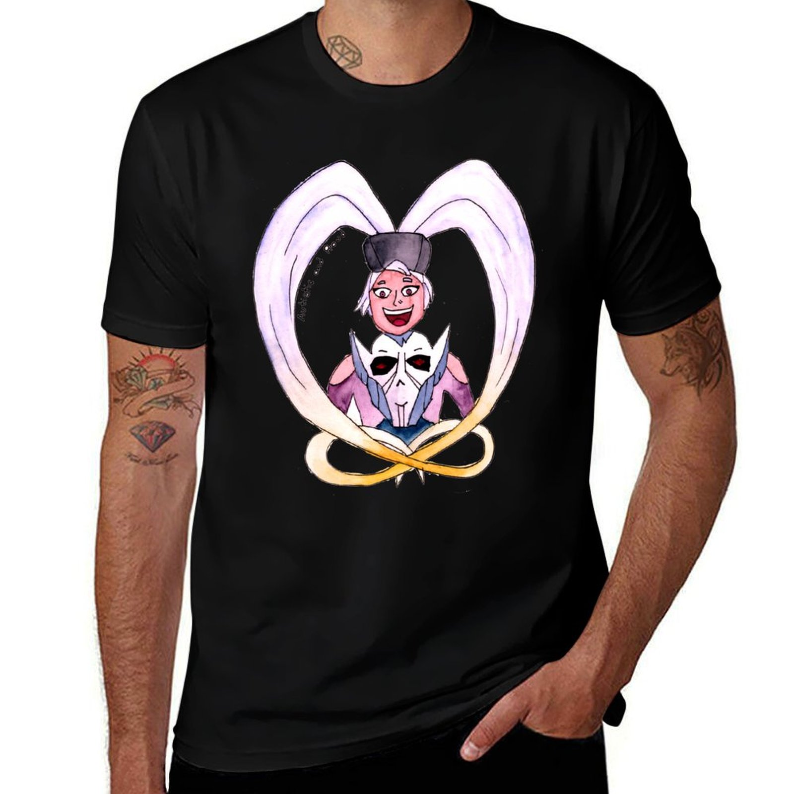 Science Buddy - เสื้อยืดออทิสติกแอนด์โปรด ไซเคนซ์ บัดดี้ส์ขนาดพลัสไซส์ เสื้อลำลองเรียบง่าย