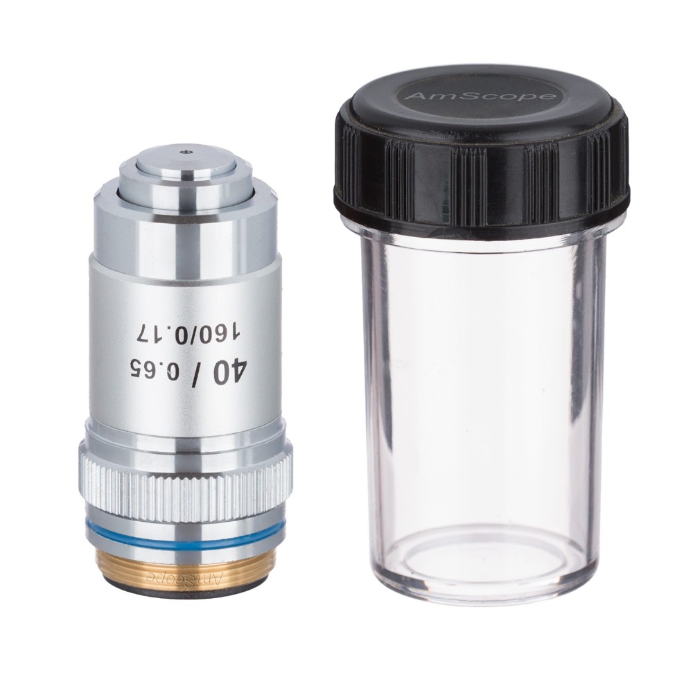 แอมสโคป 40X (สปริง) เลนส์ไมโคร - Microscope Compound 40X บทวิจารณ์และราคา