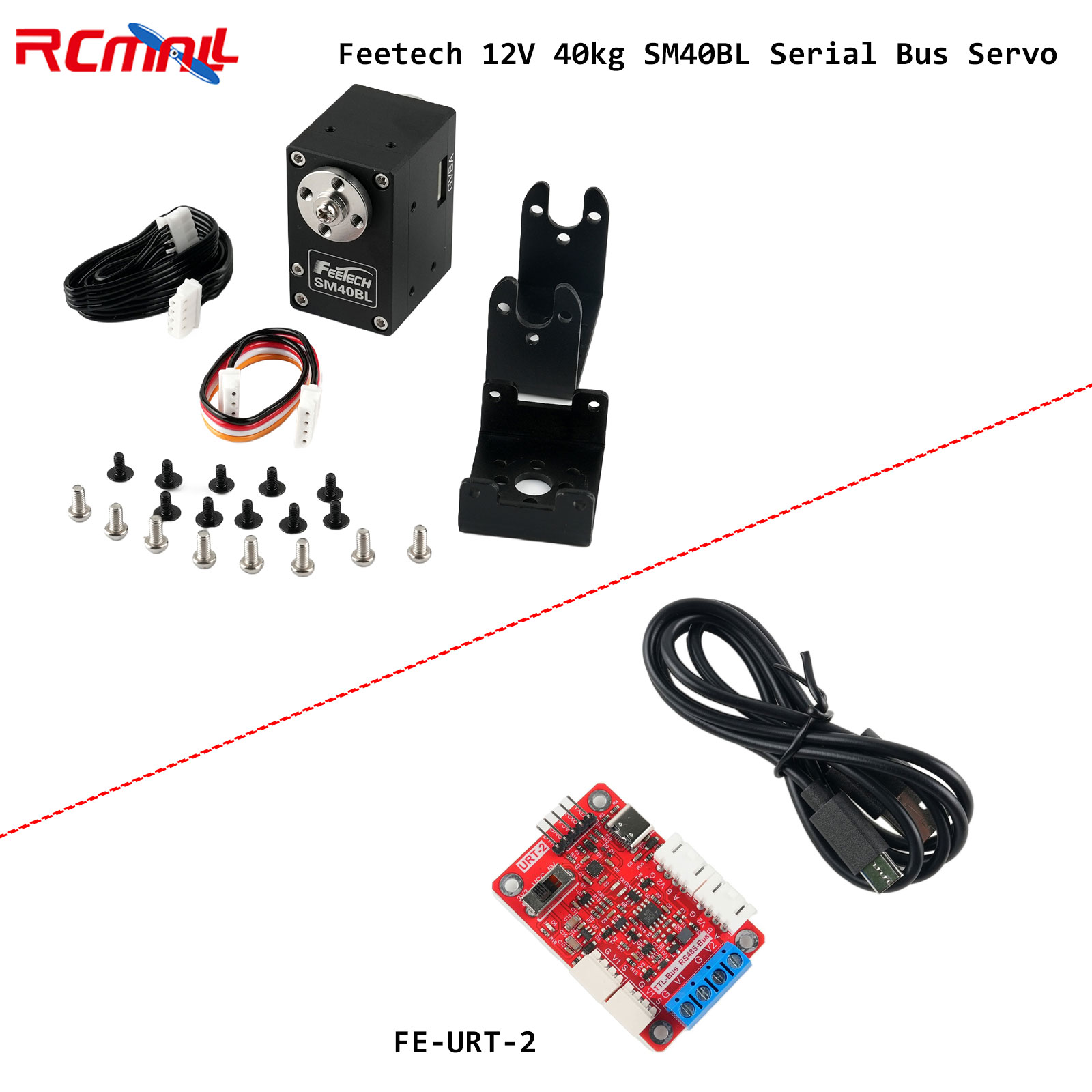 เซอร์โว Feetech 12V 40kg รุ่น  - Robot Arm Motor บทวิจารณ์และราคา