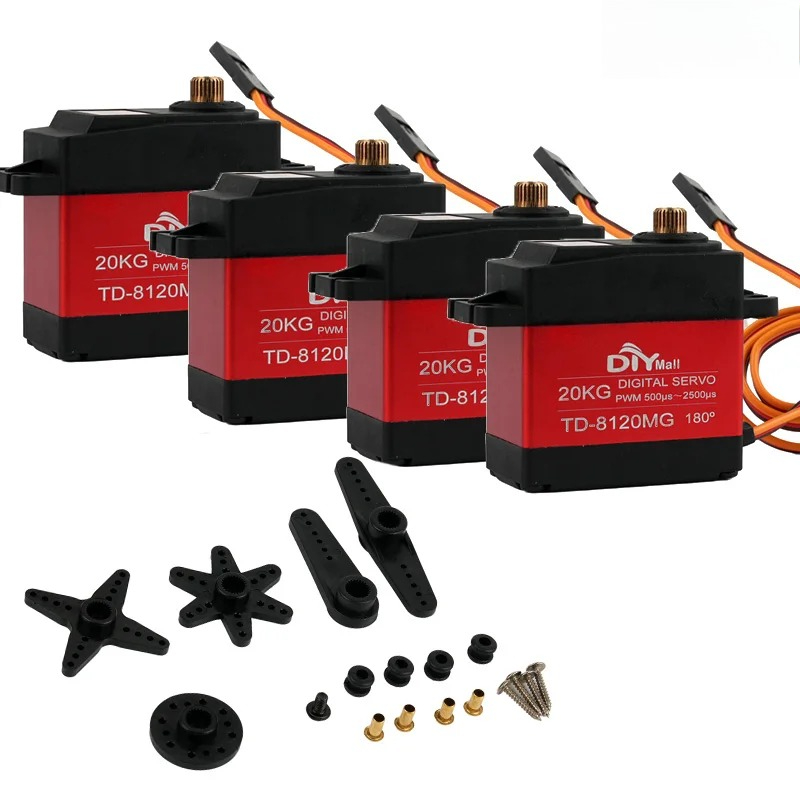 20KG TD-8120MG เซอร์โวมอเตอร์ด - Robot Arm Motor บทวิจารณ์และราคา