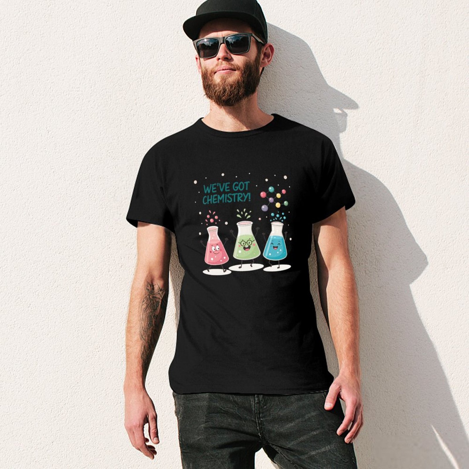 เสื้อยืดลายพิมพ์สไตล์โมเดิร์น  - Science Buddy บทวิจารณ์และราคา