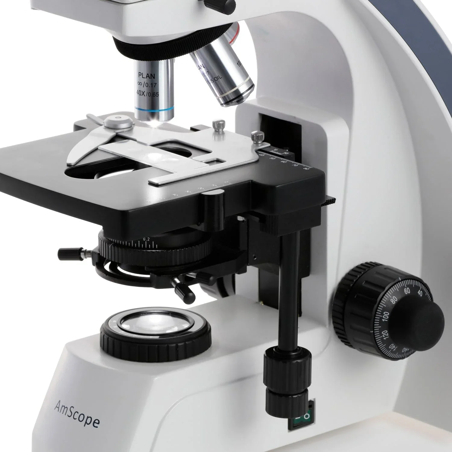 กล้องจุลทรรศน์แบบผสมชนิดสามตา  - Microscope Compound 40X บทวิจารณ์และราคา